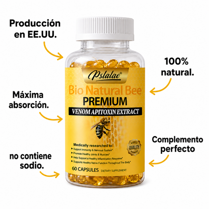 Cápsulas Naturales de Abeja | Suplemento Natural Para Aliviar Articulaciones
